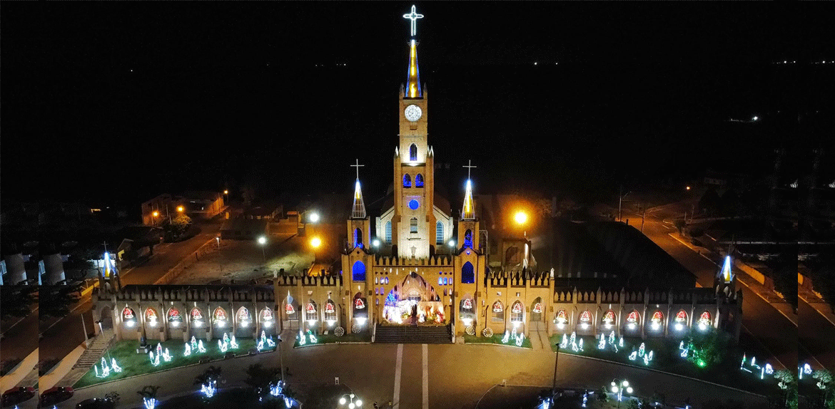 Tradição centenária marca início da Festa de Nossa Senhora Montesina em Aparecida de Monte Alto