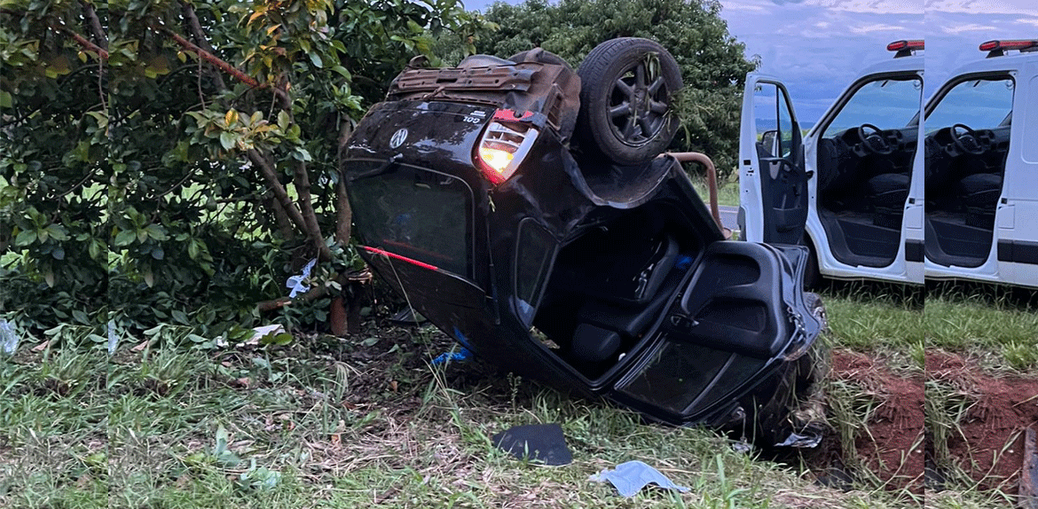 Acidente de trânsito na Vicinal “Adauto Ravazzi” deixa jovem em estado grave