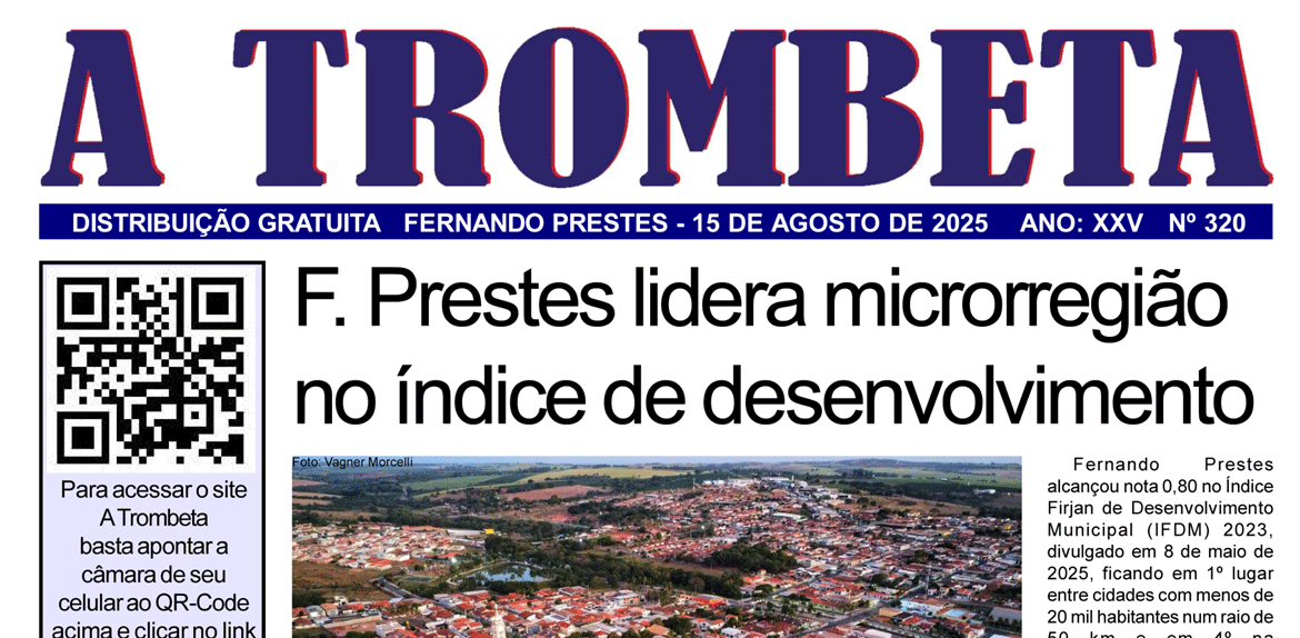 Versão impressa Ed. 320 15-Ago-2025